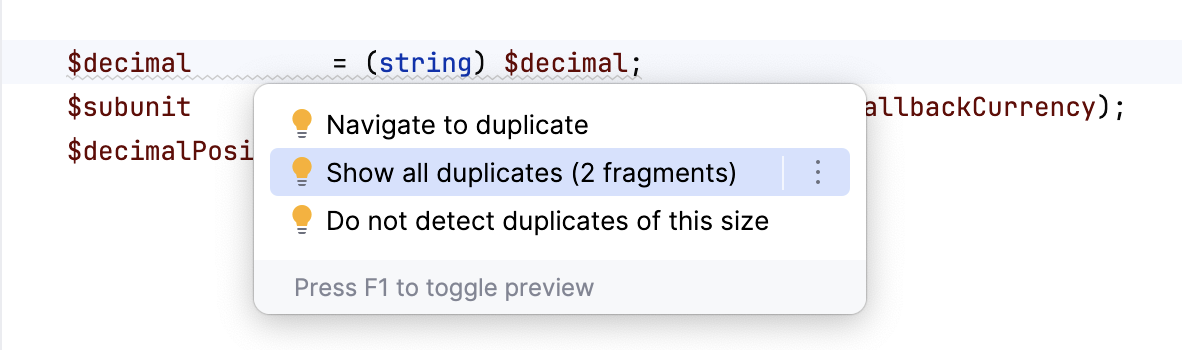 Detecting duplicates on-fly Detecting duplicates on-fly