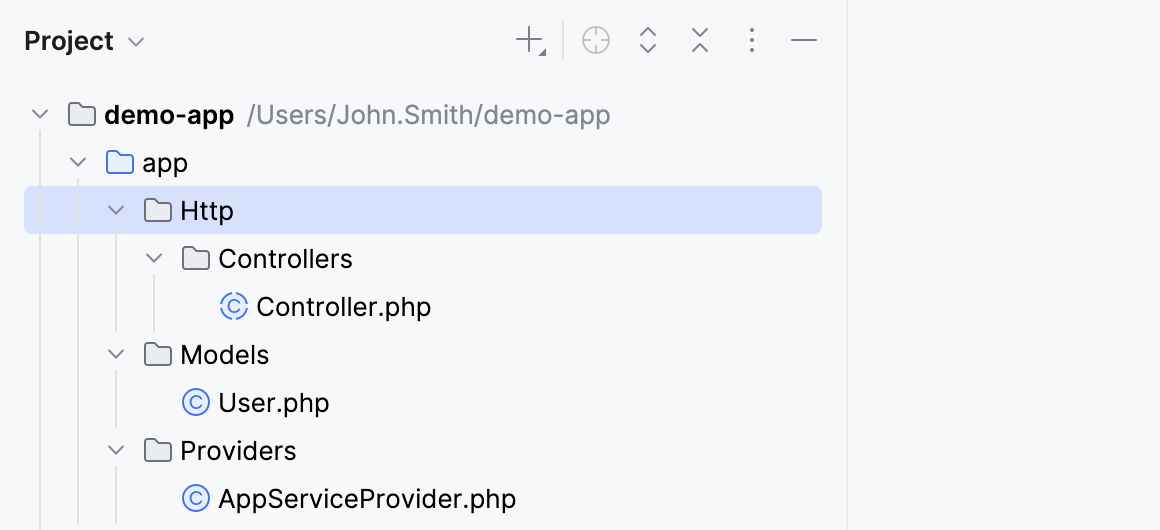 The Show tree indent guides is on