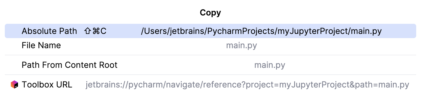Editor basics | PyCharm Documentation