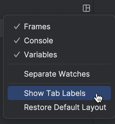 Debug tool window | PyCharm Documentation