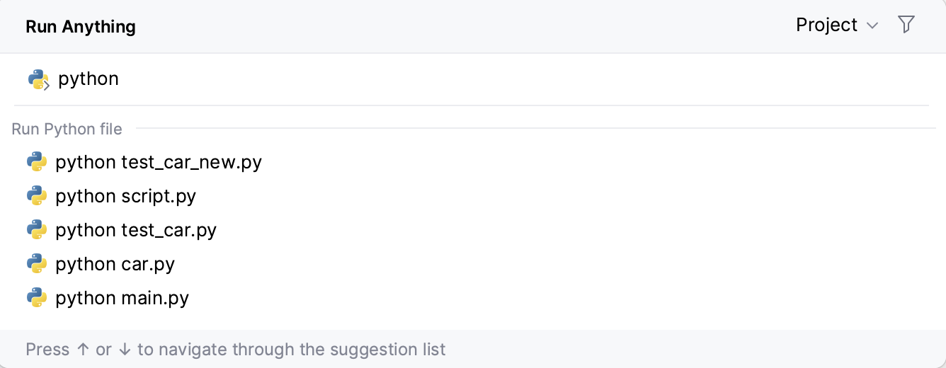 Run anything | PyCharm Documentation