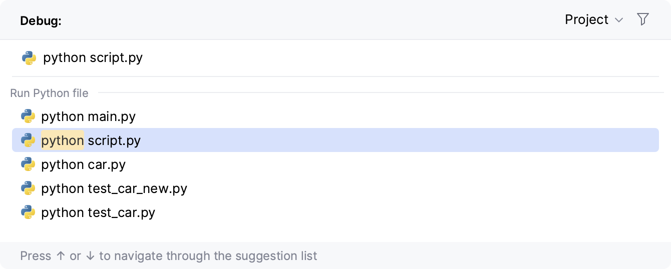 Run anything | PyCharm Documentation
