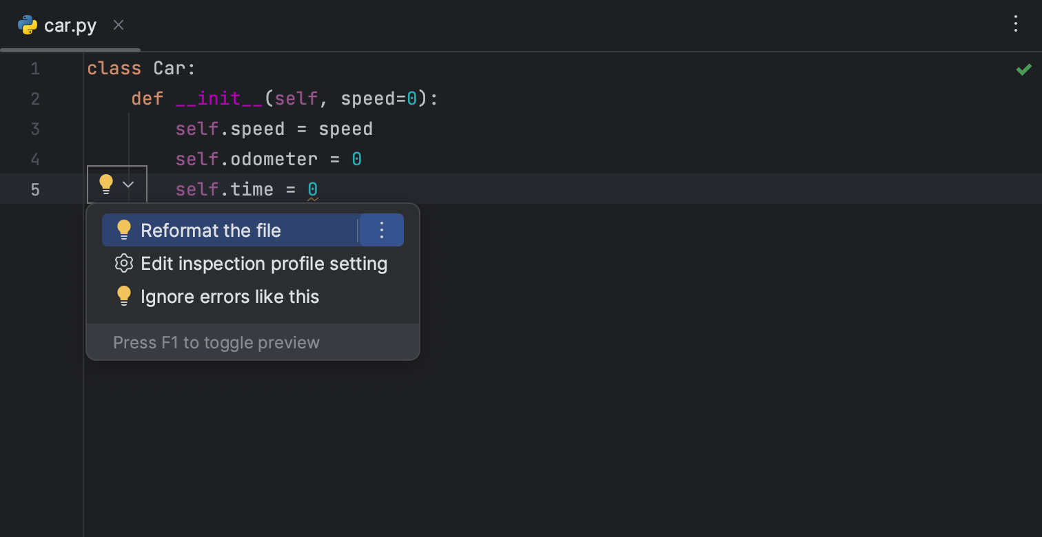 Create and run your first project | PyCharm Documentation