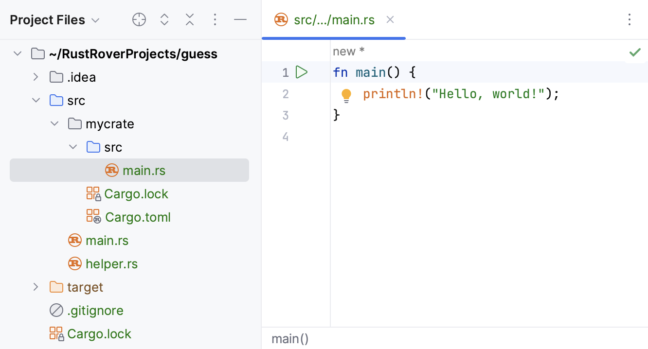 New Cargo crate generated New Cargo crate generated