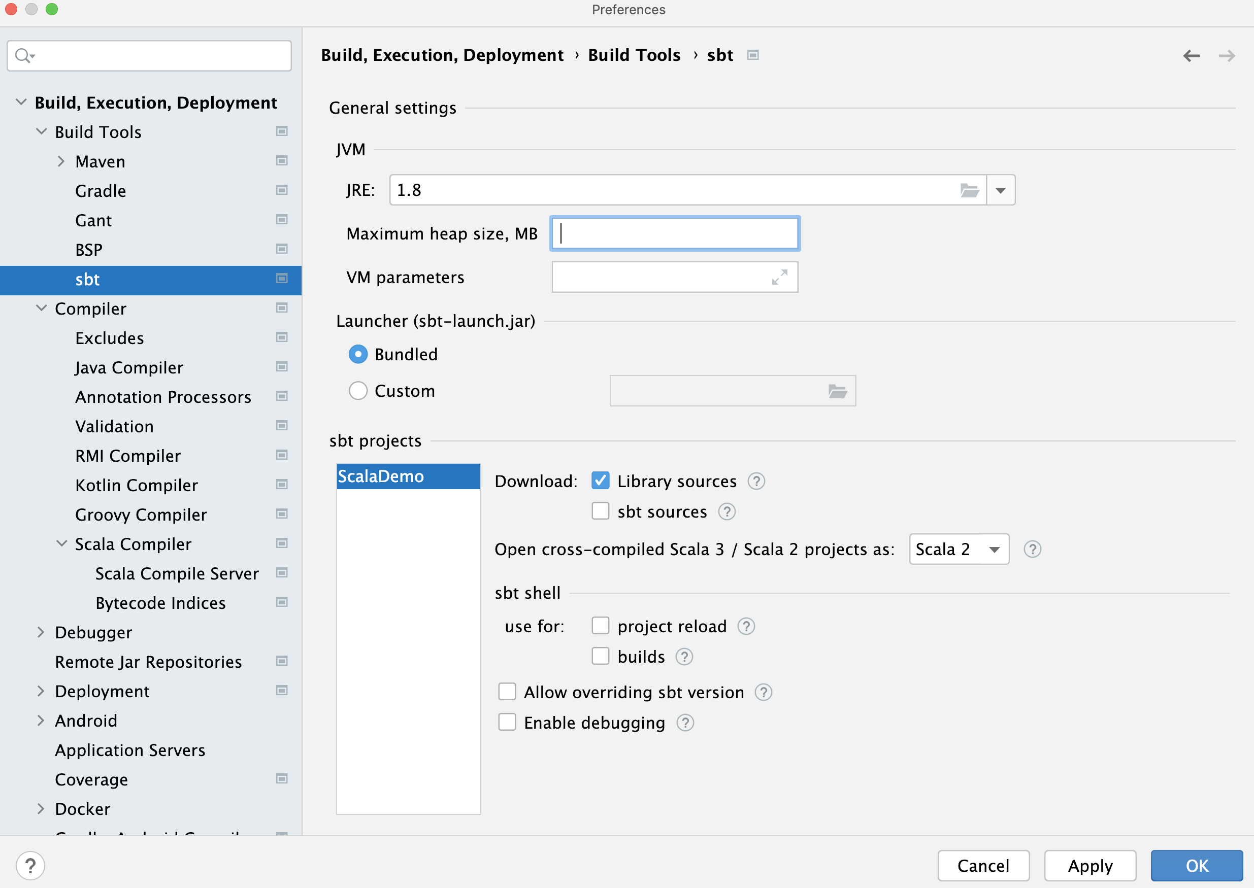 Troubleshoot common Scala issues | IntelliJ IDEA Documentation