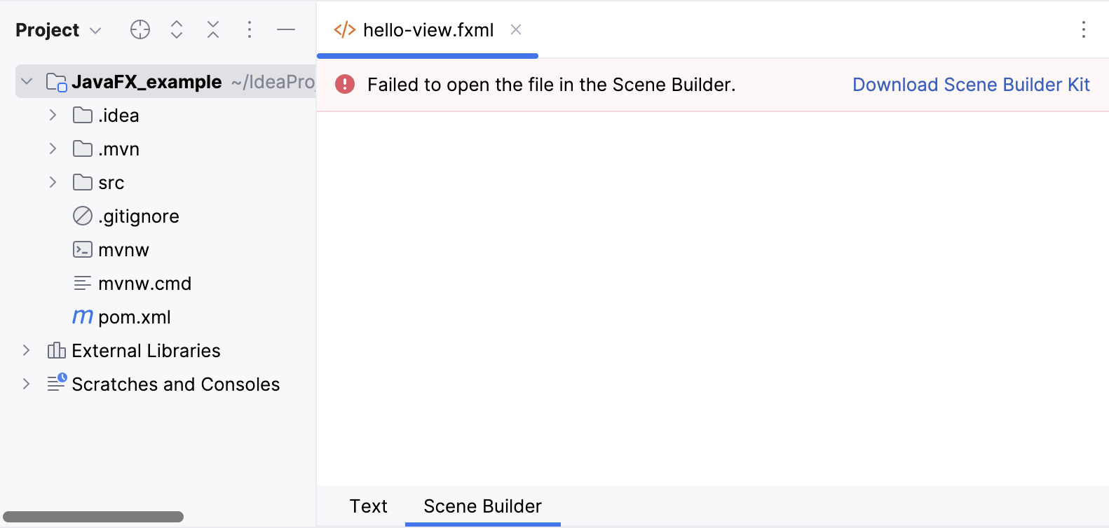 Configure JavaFX Scene Builder | IntelliJ IDEA Documentation