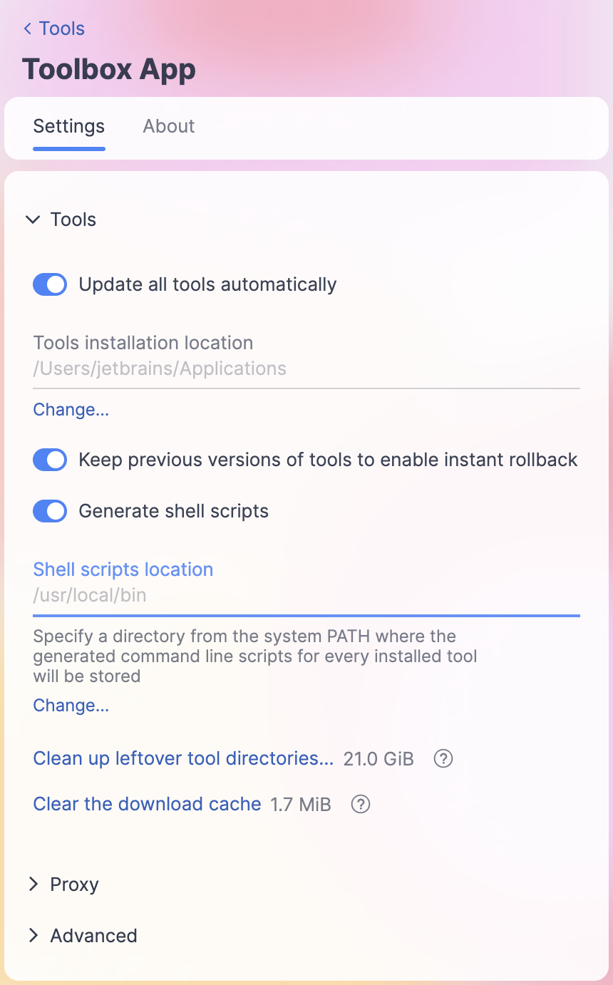 Changing location of shell scripts