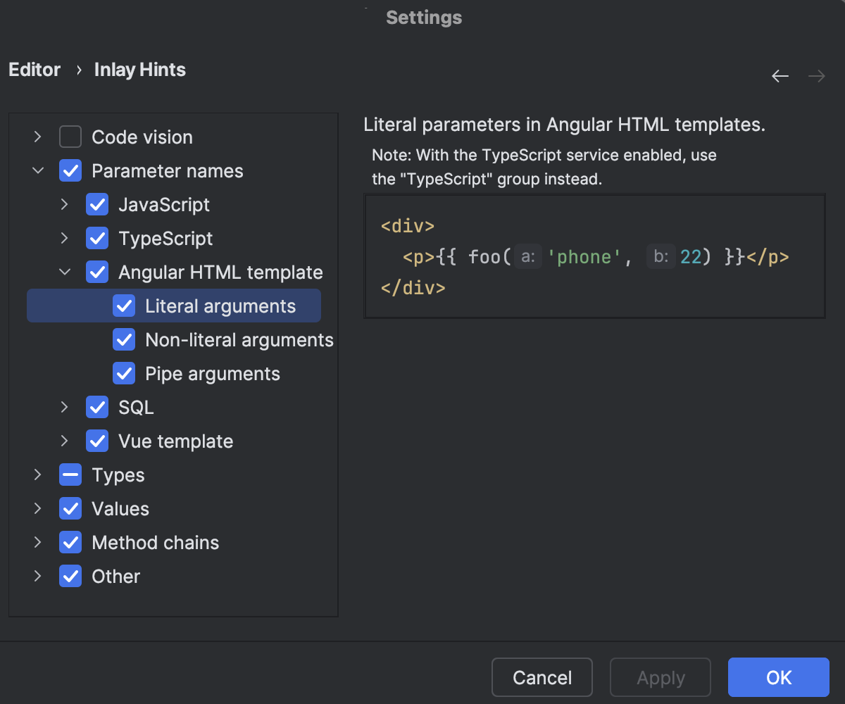 Angular | CLion Documentation