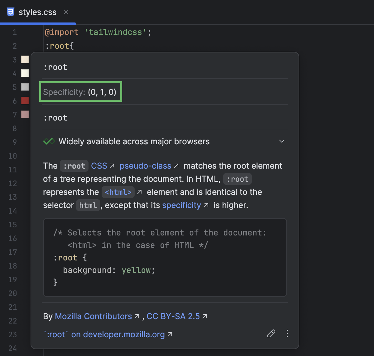 Style Sheets | PyCharm Documentation
