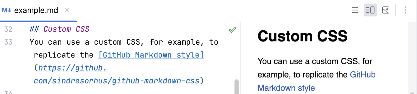 Default Markdown CSS Default Markdown CSS