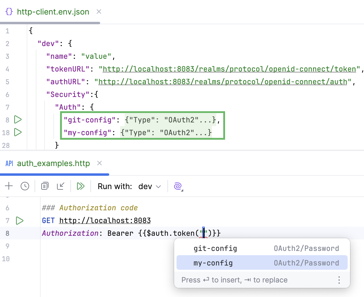 OAuth 2.0 authorization | WebStorm Documentation