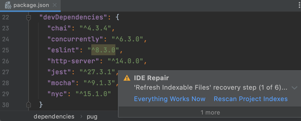 The first step of IDE Repair The first step of IDE Repair