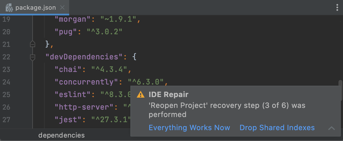 The third step of IDE Repair The third step of IDE Repair