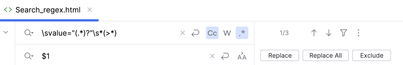 番号付き正規表現キャプチャーグループ Numbered regex capturing group