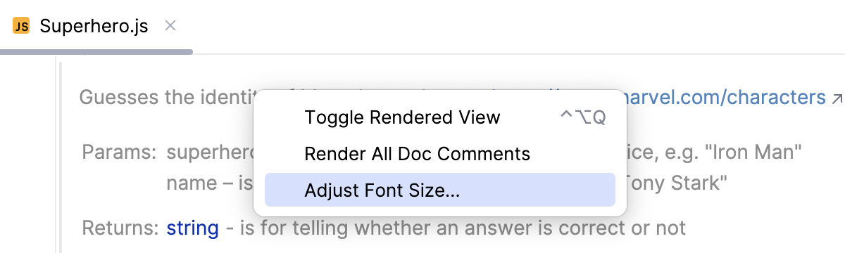 调整字体大小 调整字体大小