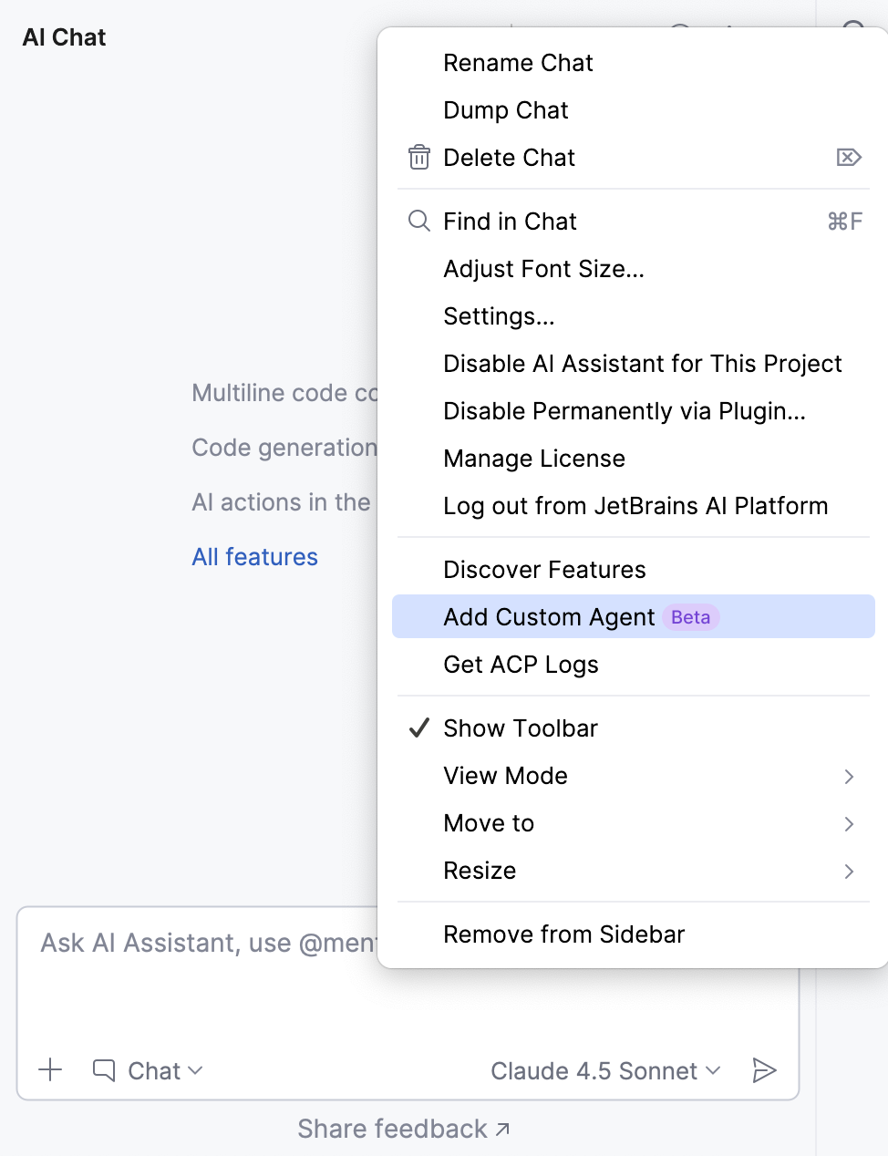 Configure ACP Agents
