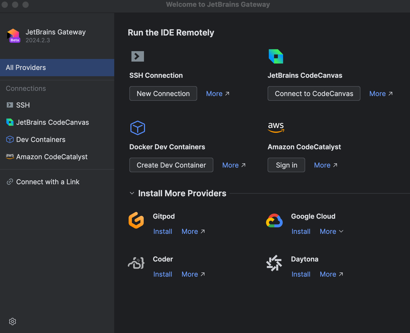 All providers All providers