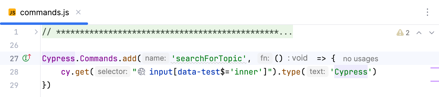 TypeScript 编写的自定义命令 TypeScript 编写的自定义命令