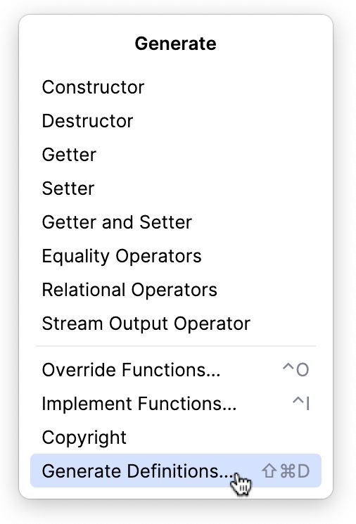The Generate popup The Generate popup