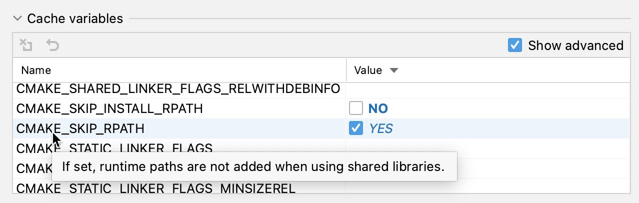Boolean variables with tooltips Boolean variables with tooltips