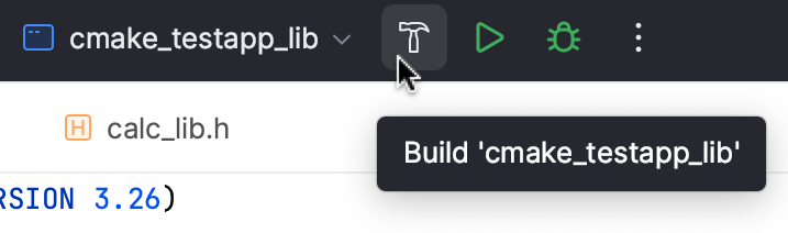 Building a library target Building a library target