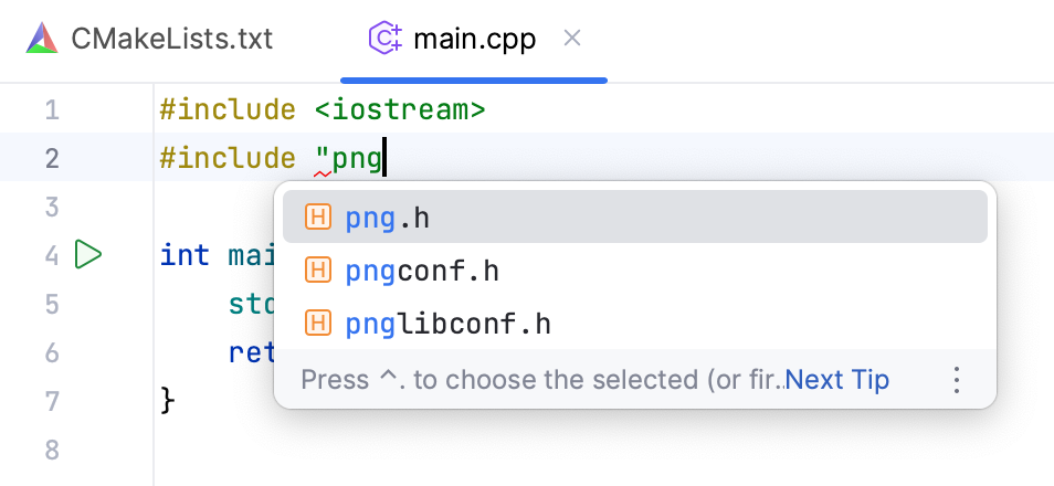 Including a LibPNG header Including a LibPNG header