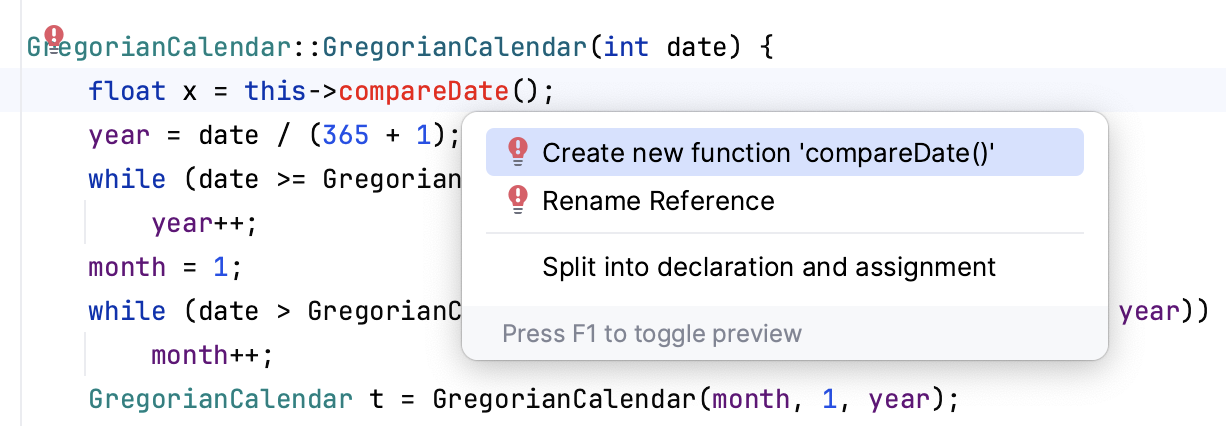 Generate code from usage Generate code from usage