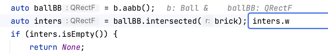 Setting an inline watch Setting an inline watch
