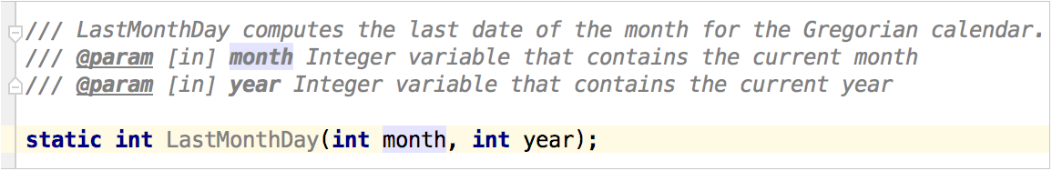 Renaming example - before Renaming example - before