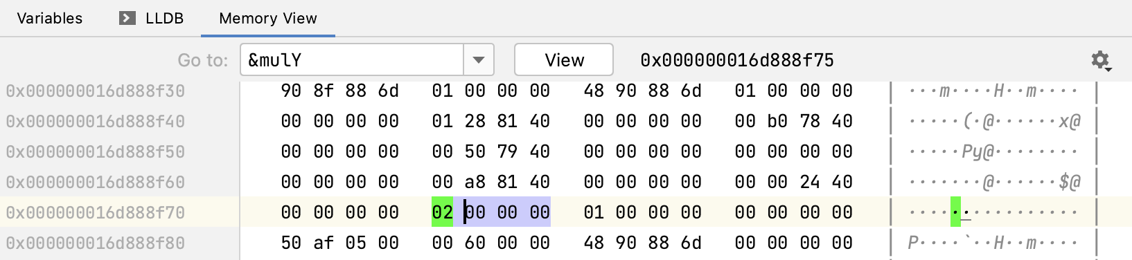 Editing memory Editing memory