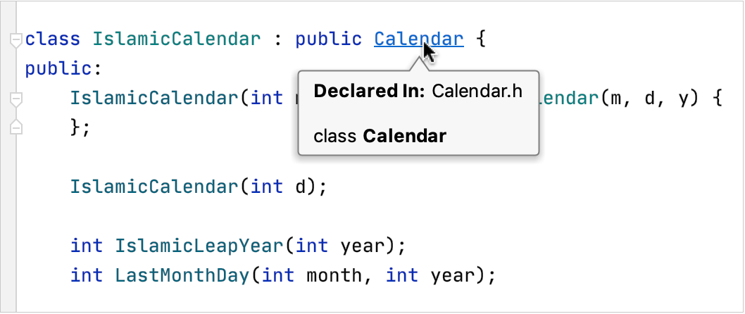 Go to definition Go to definition