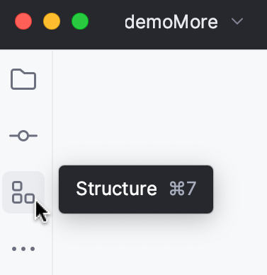 Tool window icon tooltips Tool window icon tooltips