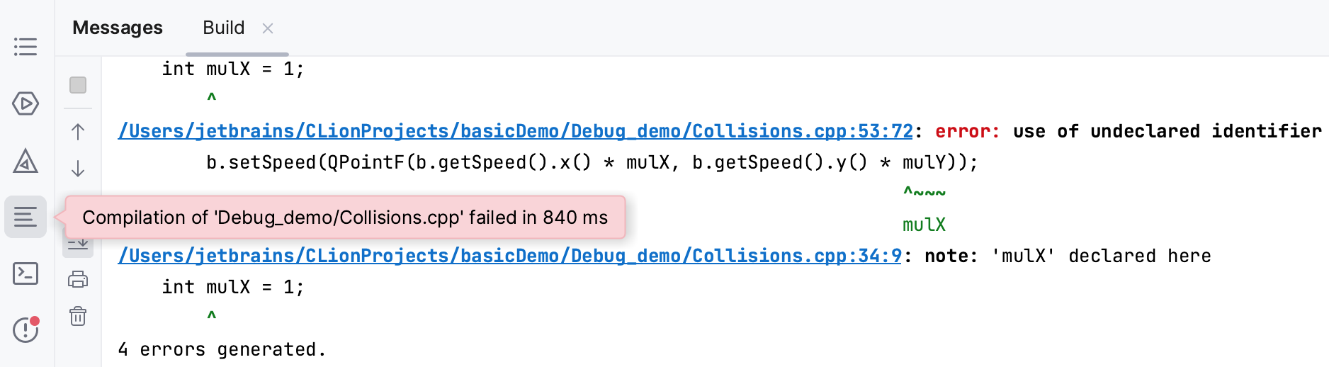 Recompilation failed Recompilation failed