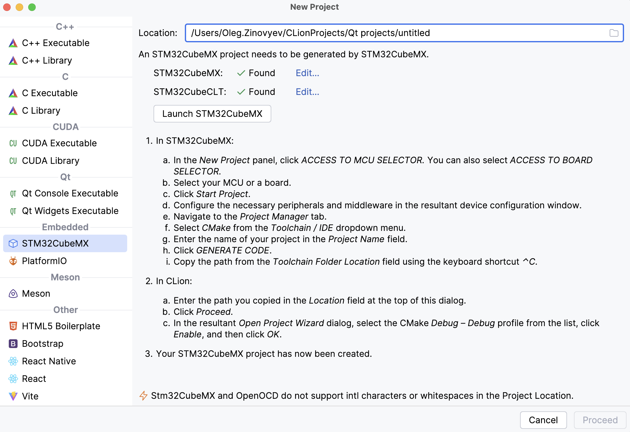 new stm32 project new stm32 project