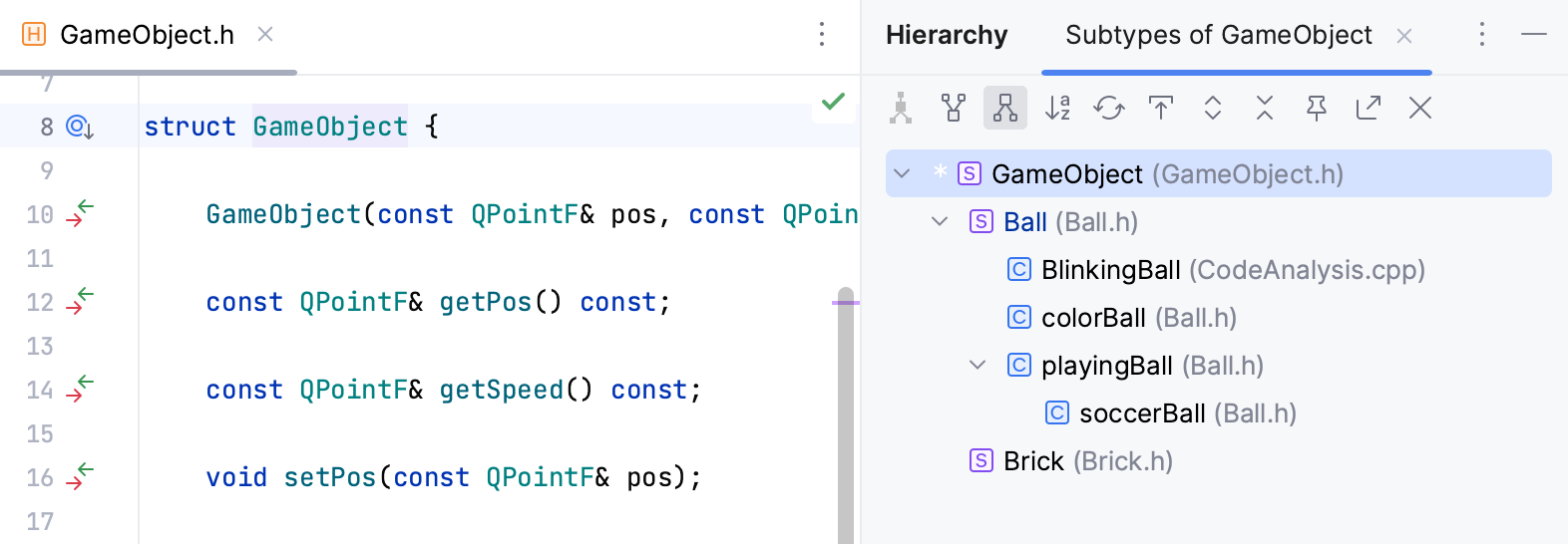 Type hierarchy Type hierarchy