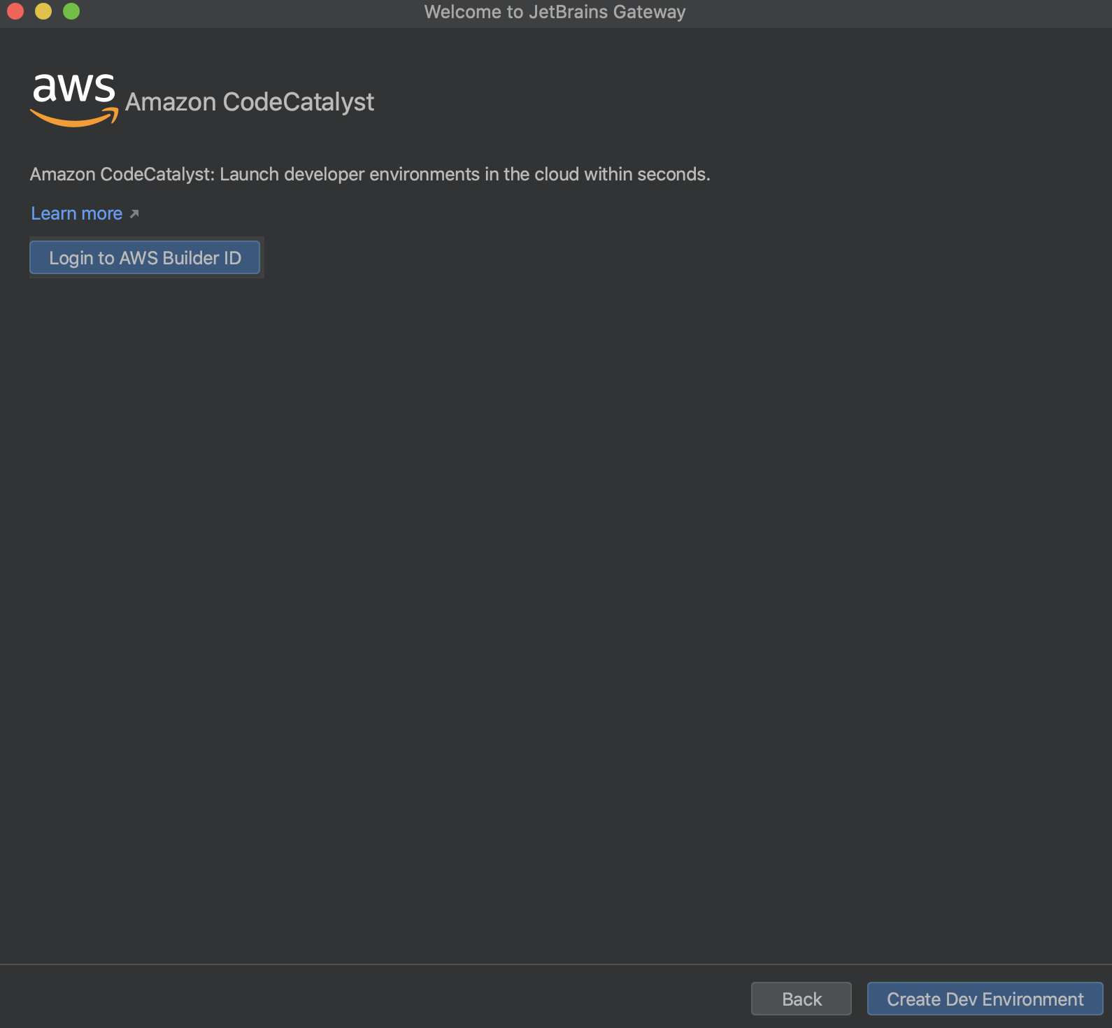 Login to AWS Builder ID Login to AWS Builder ID