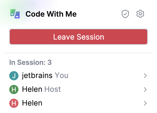 离开会话 离开会话