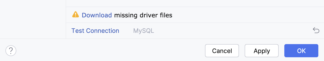 The new data source settings