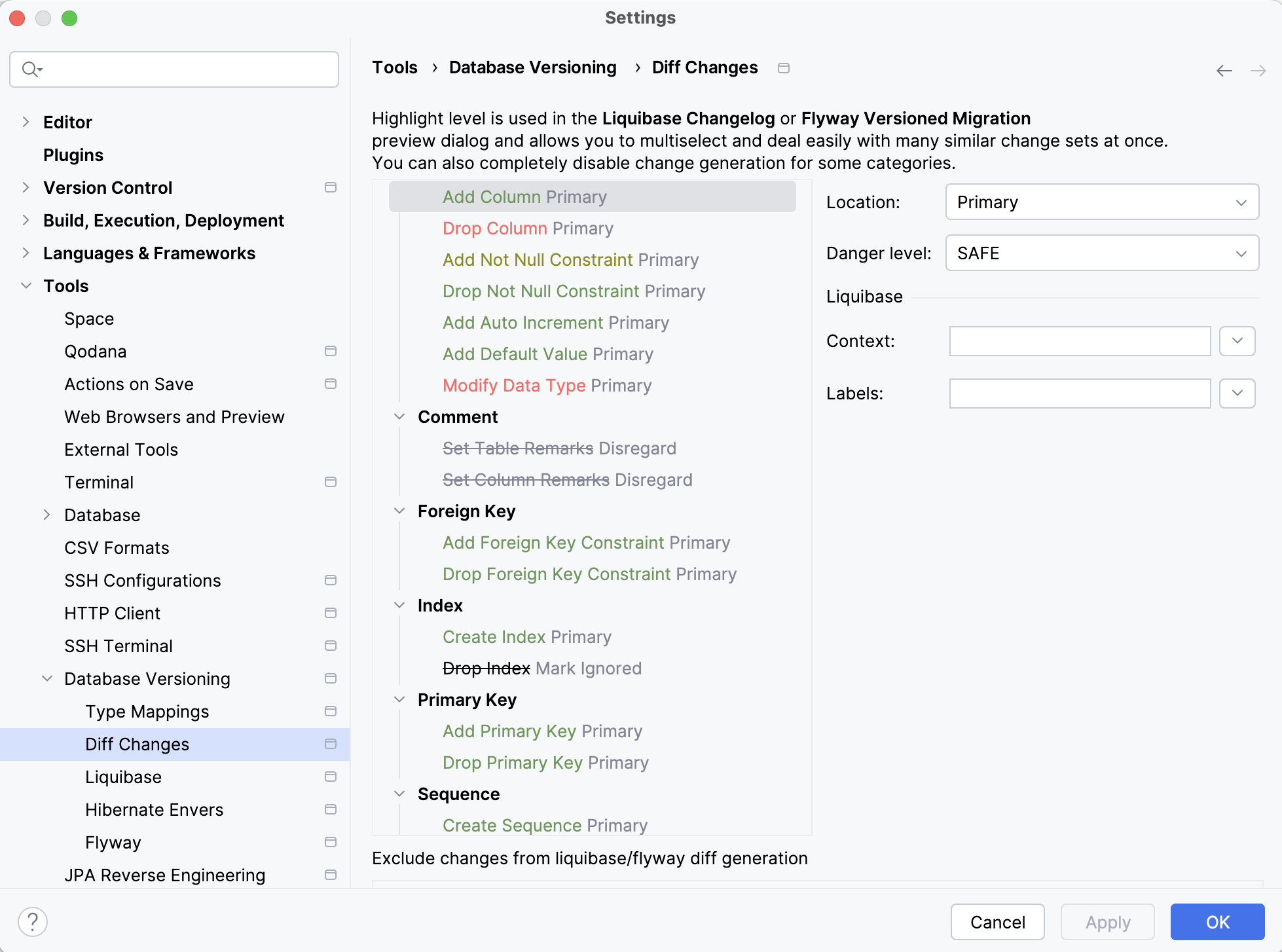 diff-changes-preferences diff-changes-preferences