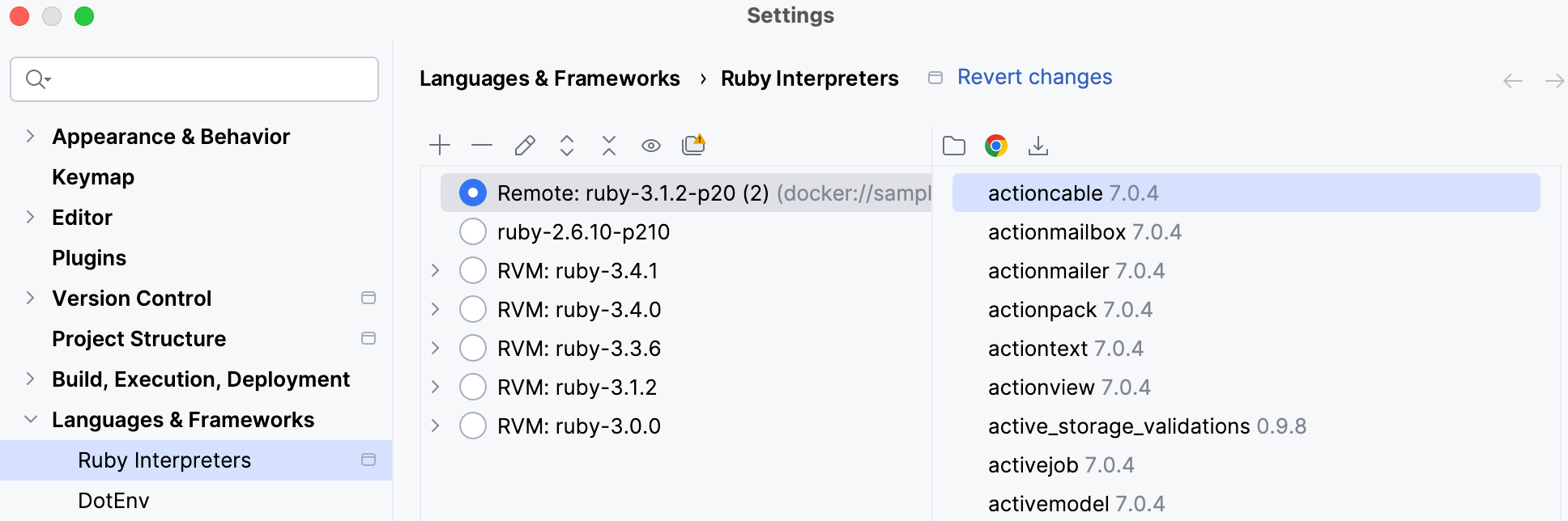 Ruby Interpreter: Docker Ruby Interpreter: Docker