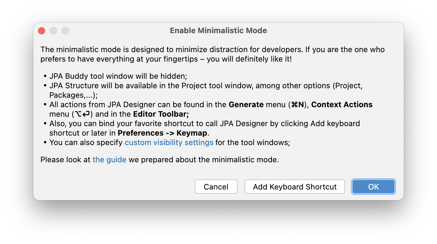 enable-minimalistic-mode enable-minimalistic-mode