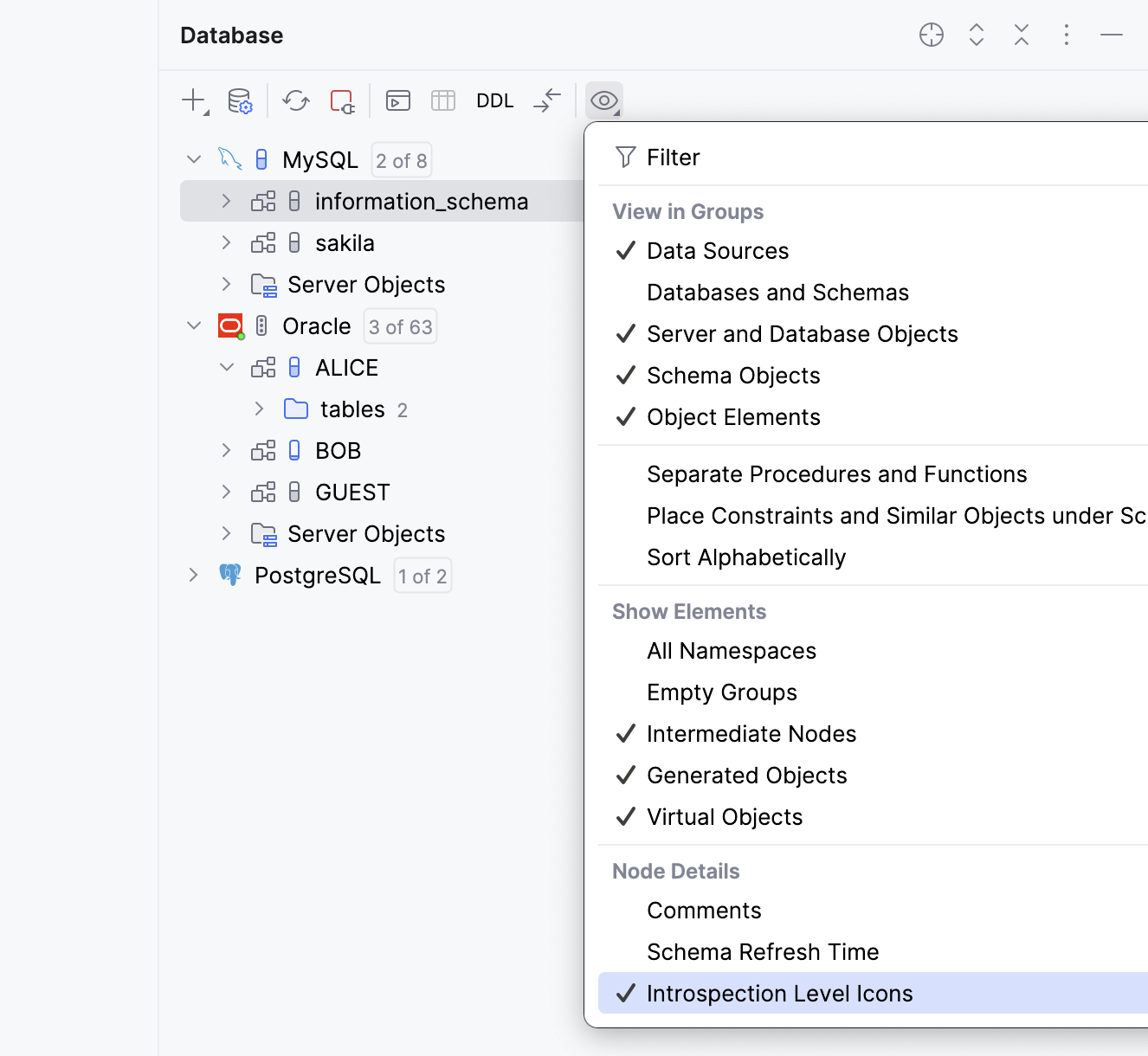 自省级别图标已启用