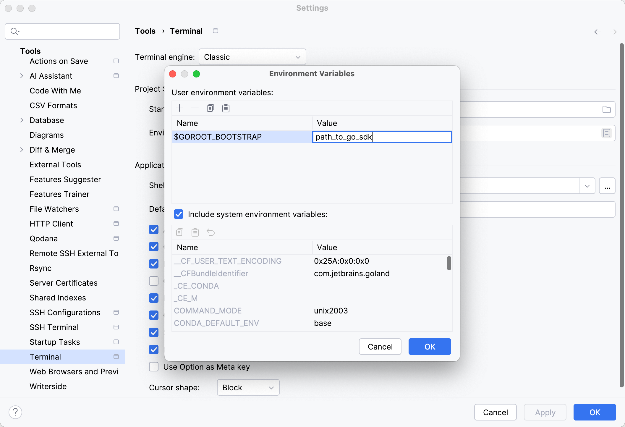 设置 GOROOT_BOOTSTRAP 设置 GOROOT_BOOTSTRAP