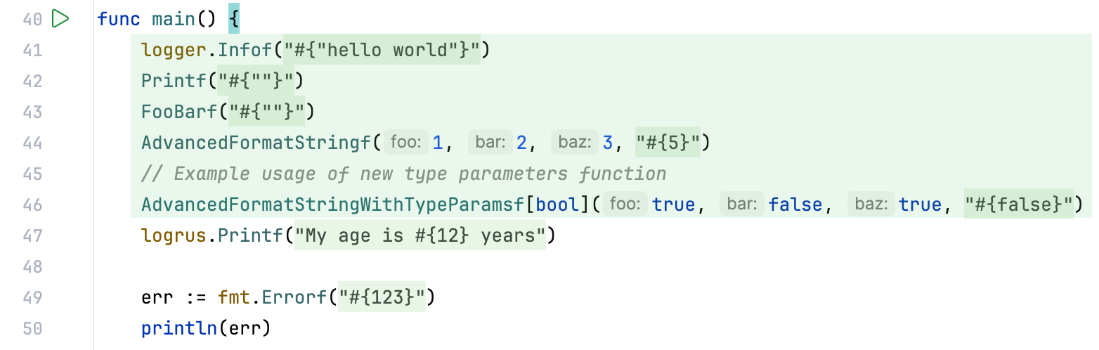Candidates for printf-like recognition Candidates for printf-like recognition