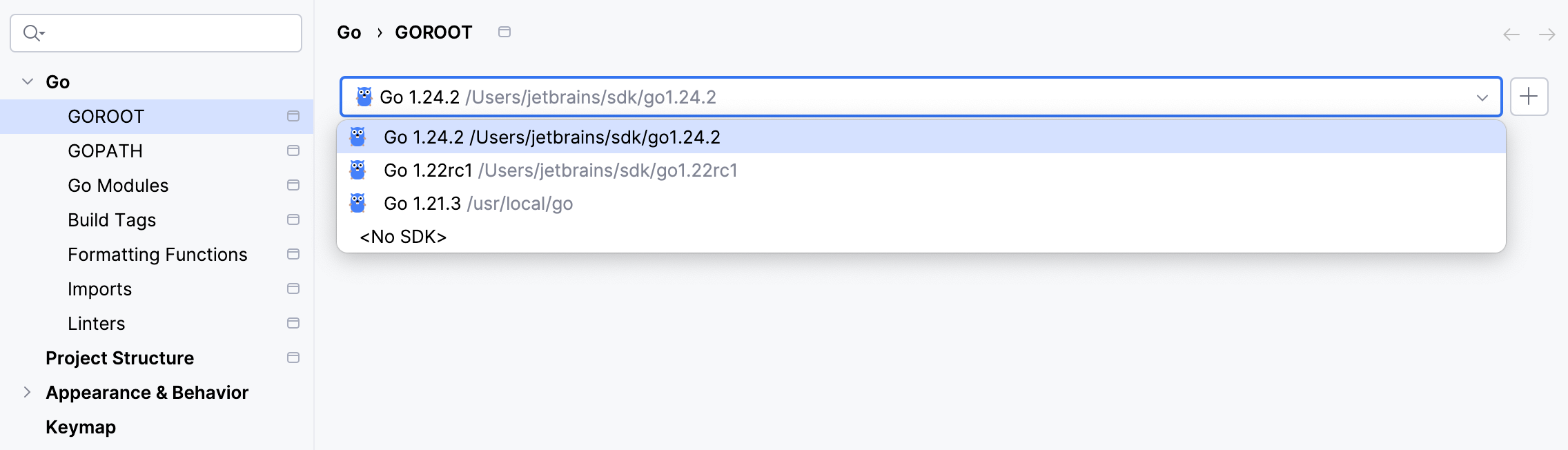 Configuring GOROOT Configuring GOROOT