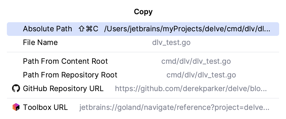 复制路径 复制路径