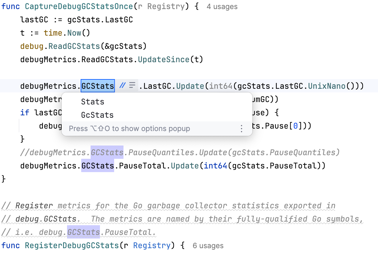 重命名变量 重命名变量