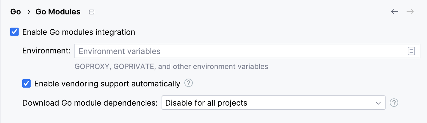 Automatic vendoring mode in Go 1.13 and earlier versions Automatic vendoring mode in Go 1.13 and earlier versions