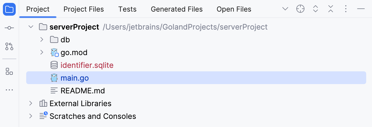 启用分组标签选项的文件工具窗口 启用分组标签选项的文件工具窗口
