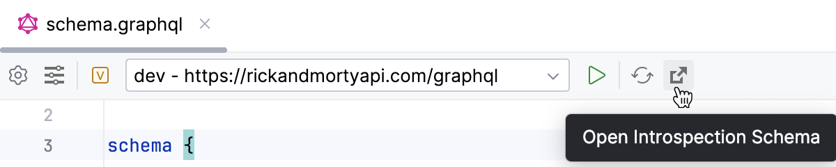 Open introspection schema Open introspection schema